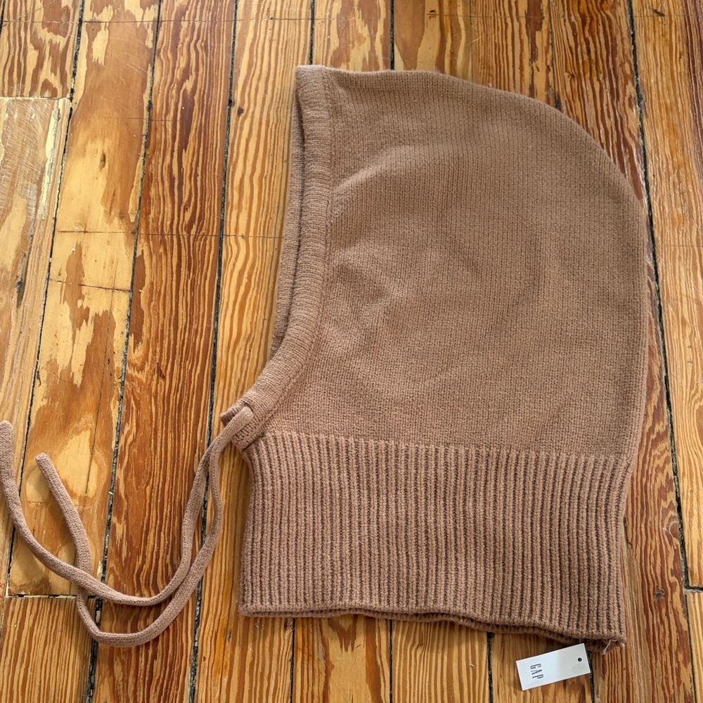 GAP Brown Knit Balaclava Hood - Picture 3 of 3